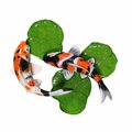 Design Toscano Yin Yang Perfect Balance Asian Koi Fishes Wall Sculpture NE230014